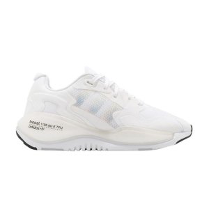 ZX Alkyne White Переливающиеся женские кроссовки Footwear-White Core-Black FY3026 Adidas