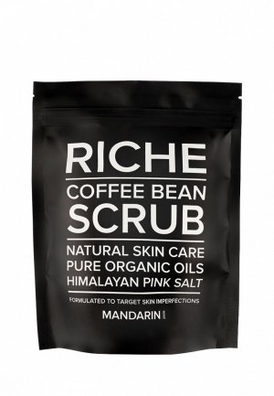 Скраб для тела Riche кофейный мандарин, 250 г. Цвет: черный