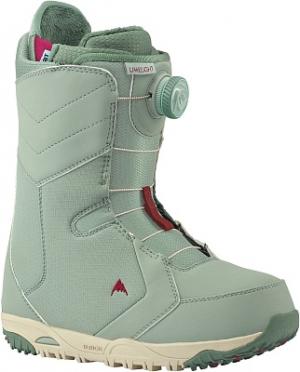 Сноубордические ботинки женские Limelight Boa, размер 38,5 Burton. Цвет: зеленый