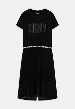 Платье из джерси DRESS 2-IN-1 , цвет black DKNY