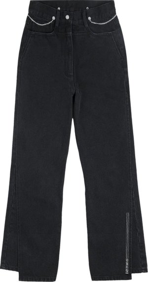 Джинсы Wide Layered Swing Jeans 'Dark Grey', серый C2H4