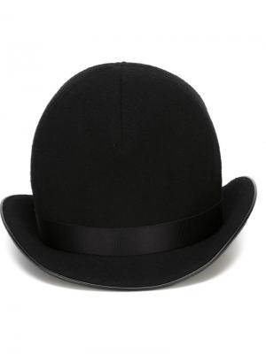 Шляпа-котелок KTZ. Цвет: чёрный