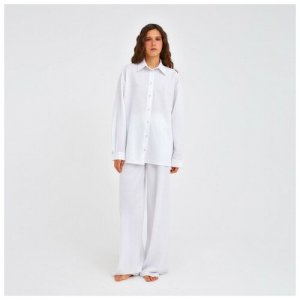Пижама , размер 42, белый Minaku. Цвет: белый