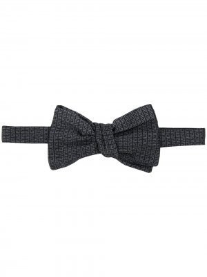 Жаккардовый галстук-бабочка Givenchy. Цвет: черный