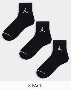 Три пары черных носков Jordan