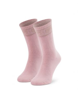 Высокие женские носки Chiara Ferragni, розовый FERRAGNI