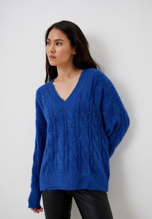 Пуловер Desigual. Цвет: синий