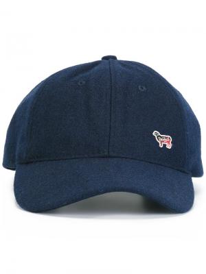 Бейсбольная кепка Woolrich. Цвет: синий