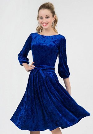 Платье Marichuell ALFIRA. Цвет: синий