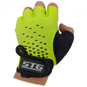 Перчатки , размер XS, зеленый, черный STG. Цвет: черный/зеленый
