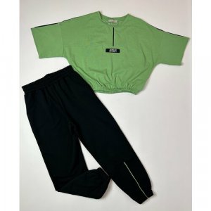 Комплект одежды , размер 164, зеленый Dominik. Цвет: зеленый