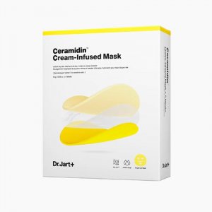 Dr.Jart + Ceramidin Facial Barrier Mask 22g * 5 листов 2020 New Ver. (2-кратное увеличение содержания керамидов) Dr.Jart+