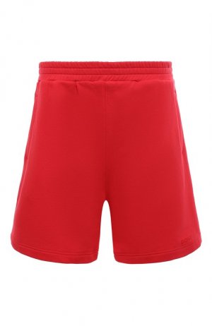 Хлопковые шорты Dondup. Цвет: красный