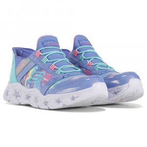 Детские слипоны с подсветкой Galaxy Lights Little/Big Kid , мультиколор Skechers