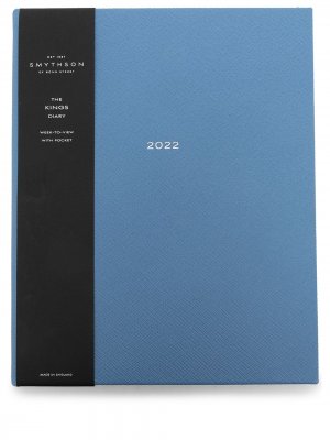 Записная книжка 2022 Kings Smythson. Цвет: синий