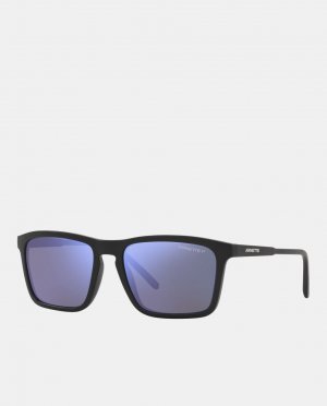 Черные прямоугольные солнцезащитные очки с поляризационными линзами , черный Arnette