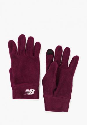 Перчатки New Balance Heavy Weight Fleece Glove II. Цвет: фиолетовый