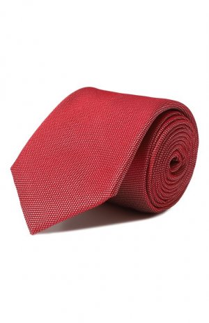 Шелковый галстук Altea. Цвет: красный