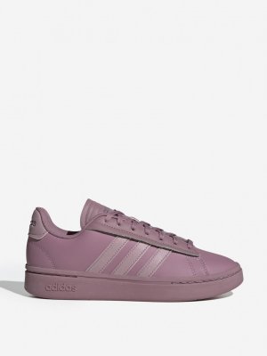Кеды женские Grand Court Alpha, Фиолетовый adidas. Цвет: фиолетовый