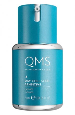Дневная сыворотка с коллагеном для чувствительной кожи (30ml) QMS MEDICOSMETICS. Цвет: бесцветный
