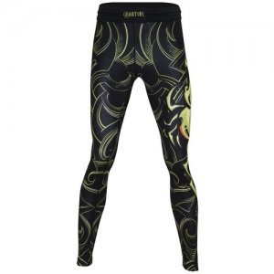 Компрессионные штаны Cancer MSP-125 XXL Athletic pro.. Цвет: черный