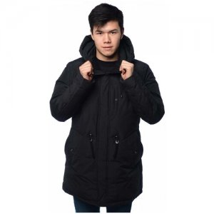 Зимняя куртка мужская CLASNA 301 размер 46, серый. Цвет: серый