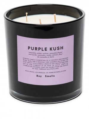 Ароматическая свеча Purple Kush (765 г) Boy Smells. Цвет: черный