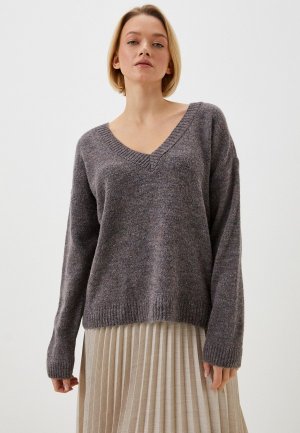Пуловер D&F. Цвет: серый