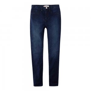 Подростковые джинсы 720 High Rise Super Skinnyv Levis. Цвет: темно-синий
