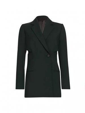 Двубортный пиджак Slash , цвет evergreen Helmut Lang