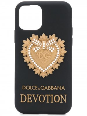 Чехол для iPhone 11 pro Dolce & Gabbana. Цвет: черный