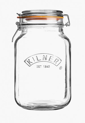 Контейнер для хранения продуктов Kilner Clip Top, 2 л. Цвет: прозрачный