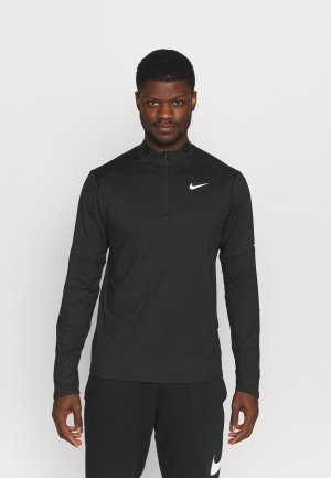 Футболка с длинным рукавом , черный/серебристый Nike