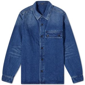 Джинсовая куртка-рубашка Burton Flap, сине-голубой Denham