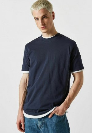 Базовая футболка AARHUS , темно-синий пиджак Minimum