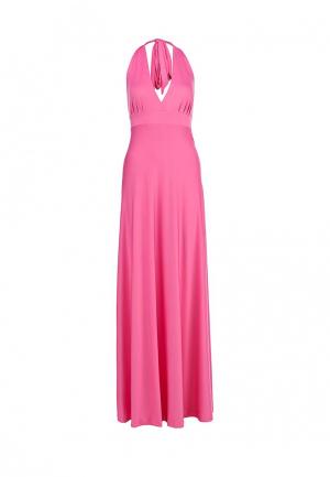 Платье - эксклюзивно для Lamoda Анна Чапман. Цвет: розовый