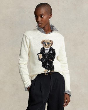 Хлопковый пуловер Polo Bear Ralph Lauren