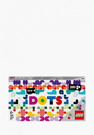 Конструктор Dots LEGO Большой набор тайлов, 1040 элементов для сборки. Цвет: разноцветный