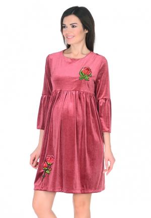 Платье Мама Мила MP002XW1C5T4. Цвет: розовый