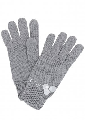 Перчатки LIU JO. Цвет: серый