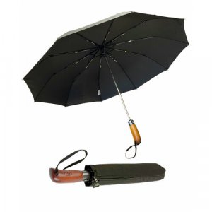 Зонт, черный Sponsa. Цвет: черный