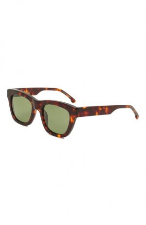 Солнцезащитные очки Loro Piana. Цвет: коричневый
