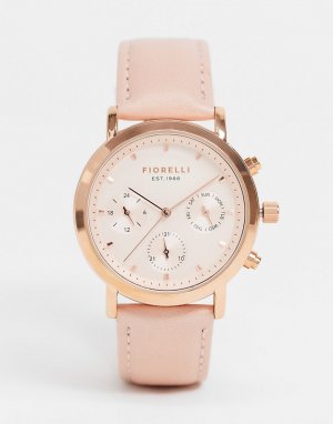 Часы с розовым ремешком -Розовый цвет Fiorelli
