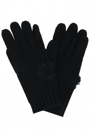 Перчатки LIU JO. Цвет: черный