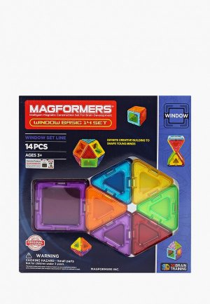 Конструктор Magformers Window Basic 14 set. Цвет: разноцветный