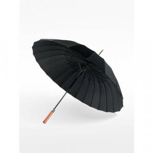 Зонт-трость , черный Diniya. Цвет: черный/черный 2