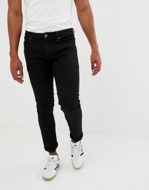 Черные узкие джинсы -Серый Lindbergh