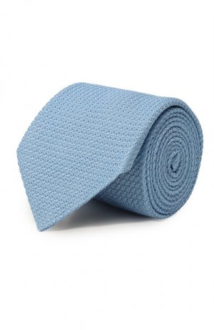 Шелковый галстук Lanvin. Цвет: голубой