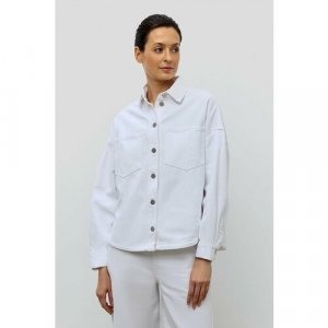 Джинсовая куртка , размер 42, белый Baon. Цвет: white/белый