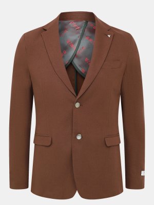 Пиджаки BERNA. Цвет: коричневый